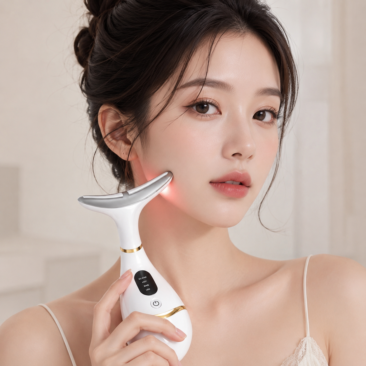 Dr.Black Face & Neck Lifting EMS Beauty Device
